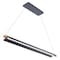 Dweled Pavilion 44in LED Linear Pendant 3000K in Black Aged Brass PD-652 - alternate 2